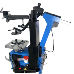 Low Profile Tyre Changer Tilt Back with Assist Arm 240V Run Flat Compatible - Metex