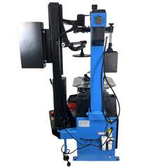 Low Profile Tyre Changer Tilt Back with Assist Arm 240V Run Flat Compatible - Metex