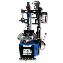 Low Profile Tyre Changer Tilt Back with Assist Arm 240V Run Flat Compatible - Metex