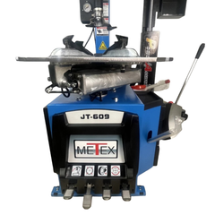 Low Profile Tyre Changer Tilt Back with Assist Arm 240V Run Flat Compatible - Metex