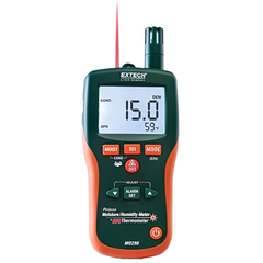 MO290 Pinless Moisture Meter Psychrometer & IR Thermometer - Extech-Hammerox Industrial