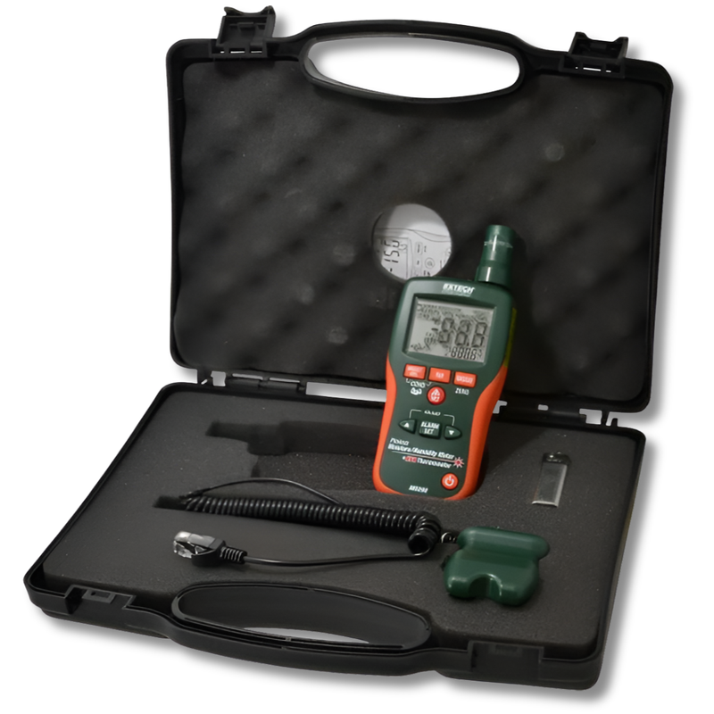 MO290 Pinless Moisture Meter Psychrometer & IR Thermometer - Extech-Hammerox Industrial