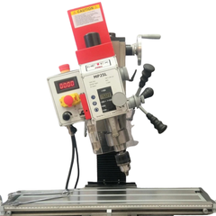 MP25L-MT3 1.1kW Milling Machine with Tapping Pedal - Metex Pro-Hammerox Industrial