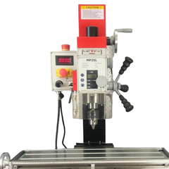 MP25L-MT3 1.1kW Milling Machine with Tapping Pedal - Metex Pro-Hammerox Industrial