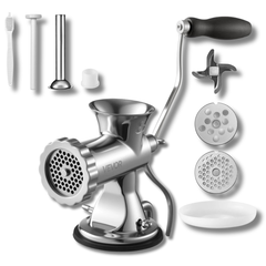 Manual Meat Grinder Stainless Steel-Hammerox Industrial