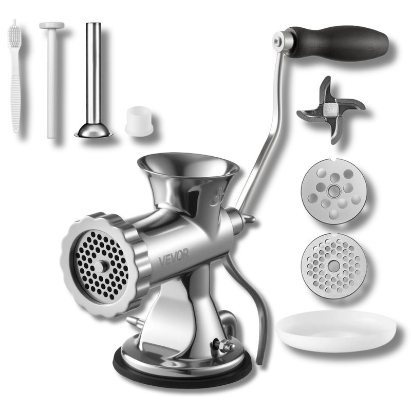 Manual Meat Grinder Stainless Steel-Hammerox Industrial