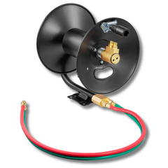 Manual Welding Hose Reel Hand Crank Steel