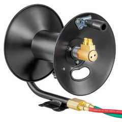 Manual Welding Hose Reel Hand Crank Steel