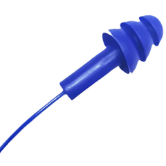 MaxiPlug Reusable Detectable Corded Earplugs Class 4 - 100 Pairs