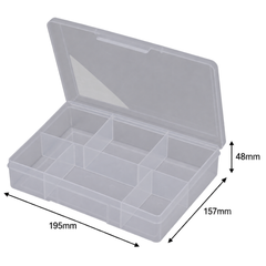 Medium Accessory Box 6 Compartments-Hammerox Industrial