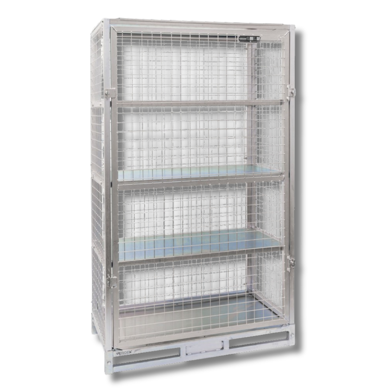 Mesh Storage Cage-Hammerox Industrial