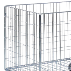 Mesh Trolley 830 x 630 x 735mm-Hammerox Industrial