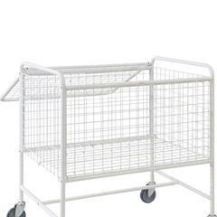 Mesh Trolley with Folding Lid-Hammerox Industrial