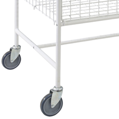 Mesh Trolley with Folding Lid-Hammerox Industrial