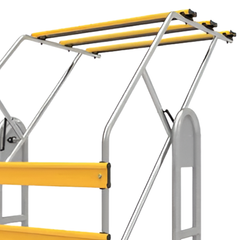 Mezzanine Rollover Safety Gate