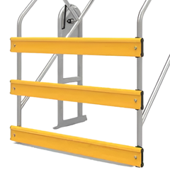 Mezzanine Rollover Safety Gate