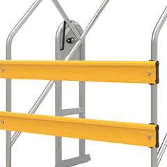 Mezzanine Rollover Safety Gate