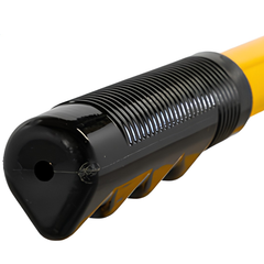 Mobile Wheel Chock with Handle & Sign-Hammerox Industrial