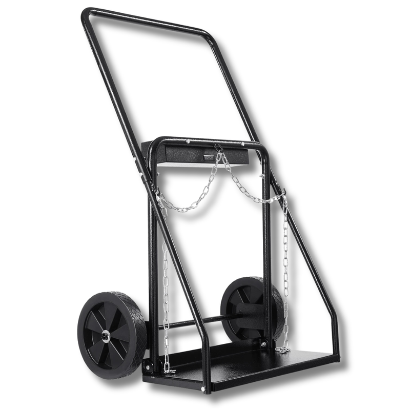 Oxygen Acetylene Cylinder Cart Dual Tank with Wheels