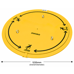 Pallet Turntable Disc-Hammerox Industrial