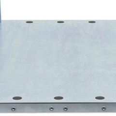 Panel Cart with 3 Adjustable Low Load Bars Polyurethane Castors-Hammerox Industrial