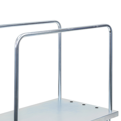 Panel Cart with Adjustable Load Bars Flat-Free Castors-Hammerox Industrial