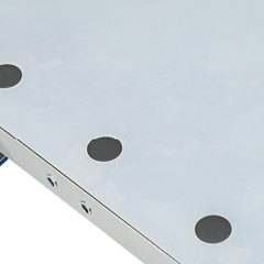 Panel Cart with Adjustable Load Bars Flat-Free Castors-Hammerox Industrial