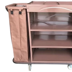 Partially Foldable Housekeeping Linen Trolley-Hammerox Industrial