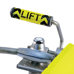 Pedestal Mounted Triple Nozzle Eye & Face Wash with PS920 Hose Bowl & Foot Treadle - Pratt