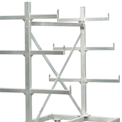 Pipe Trolley 1895 x 1065 x 1790mm-Hammerox Industrial