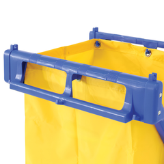 Plastic X Frame Laundry Cart-Hammerox Industrial