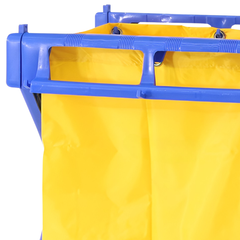 Plastic X Frame Laundry Cart-Hammerox Industrial