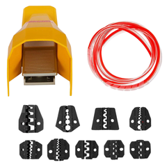 Pneumatic Crimping Tool Kit with Dies-Hammerox Industrial