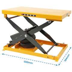 Pneumatic Scissor Lift Table-Hammerox Industrial
