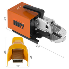 Pneumatic Crimping Tool Kit with Dies