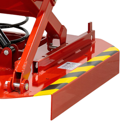 Powder Coated Spring Pallet Elevator with Pallet Truck Base-Hammerox Industrial
