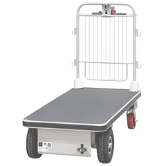 Powered Platform Trolley with Cage-Hammerox Industrial