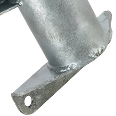 Pro Series 4 Point Wall Mount Davit Galvanised - BTS