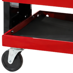 Quad Deck Tool Cart with Tool Board-Hammerox Industrial