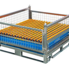 Rackable Battery Storage Cage-Hammerox Industrial
