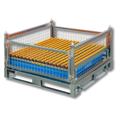 Rackable Battery Storage Cage-Hammerox Industrial