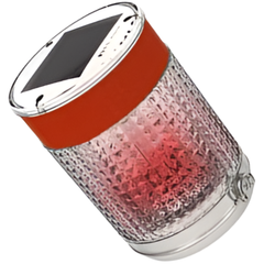 Red Solar Flashing Pilot Belt Barrier Light