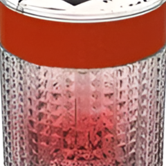 Red Solar Flashing Pilot Belt Barrier Light
