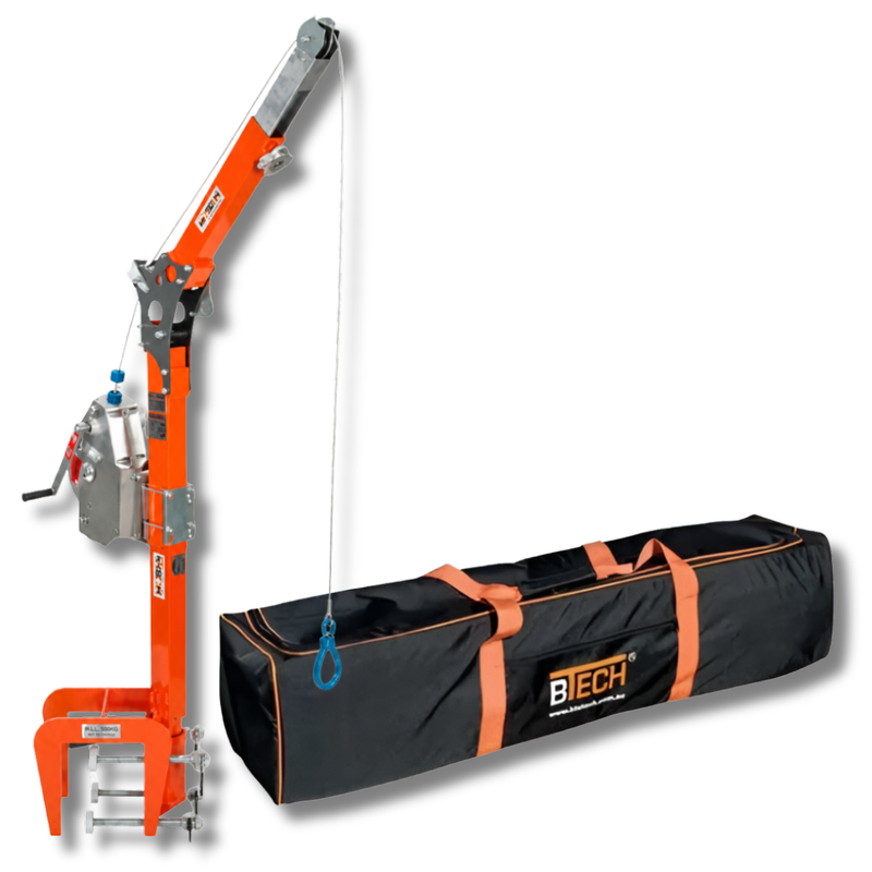 Rescue Retrieval Shoring Davit Kit with Canvas Bag - BTS