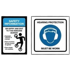 Rigid Agricultural Tractor Safety Sticker Pack