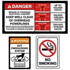 Rigid Agricultural Tractor Safety Sticker Pack