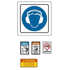 Rigid Dump Truck Safety Sticker Pack