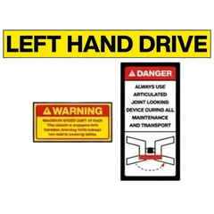 Scraper Safety Sticker Pack