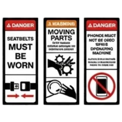 Scraper Safety Sticker Pack