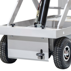 Self Propelled Electric Double Scissor Lift Trolley-Hammerox Industrial